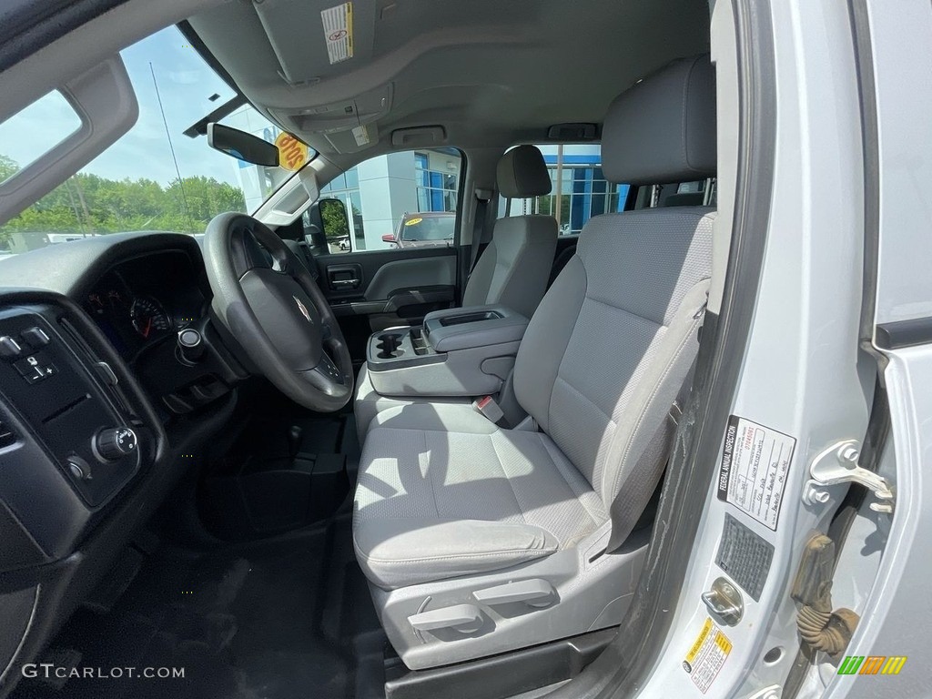 Dark Ash/Jet Black Interior 2018 Chevrolet Silverado 3500HD Work Truck Crew Cab 4x4 Photo #142029731