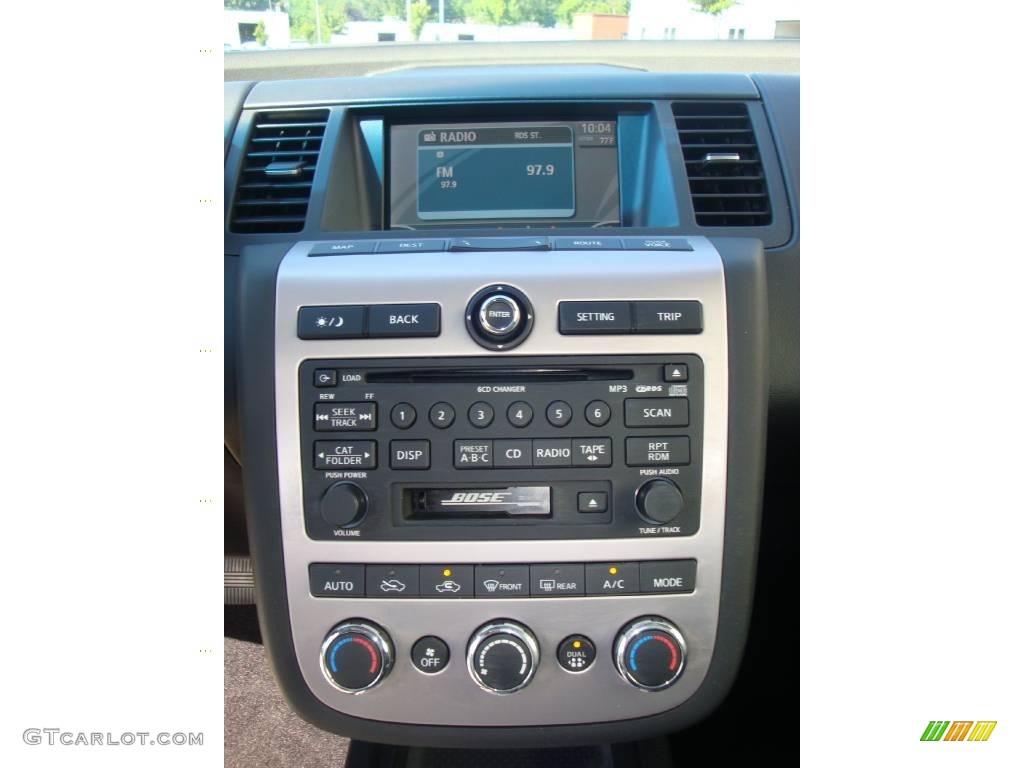 2007 Murano SL AWD - Platinum Pearl Matallic / Charcoal photo #38