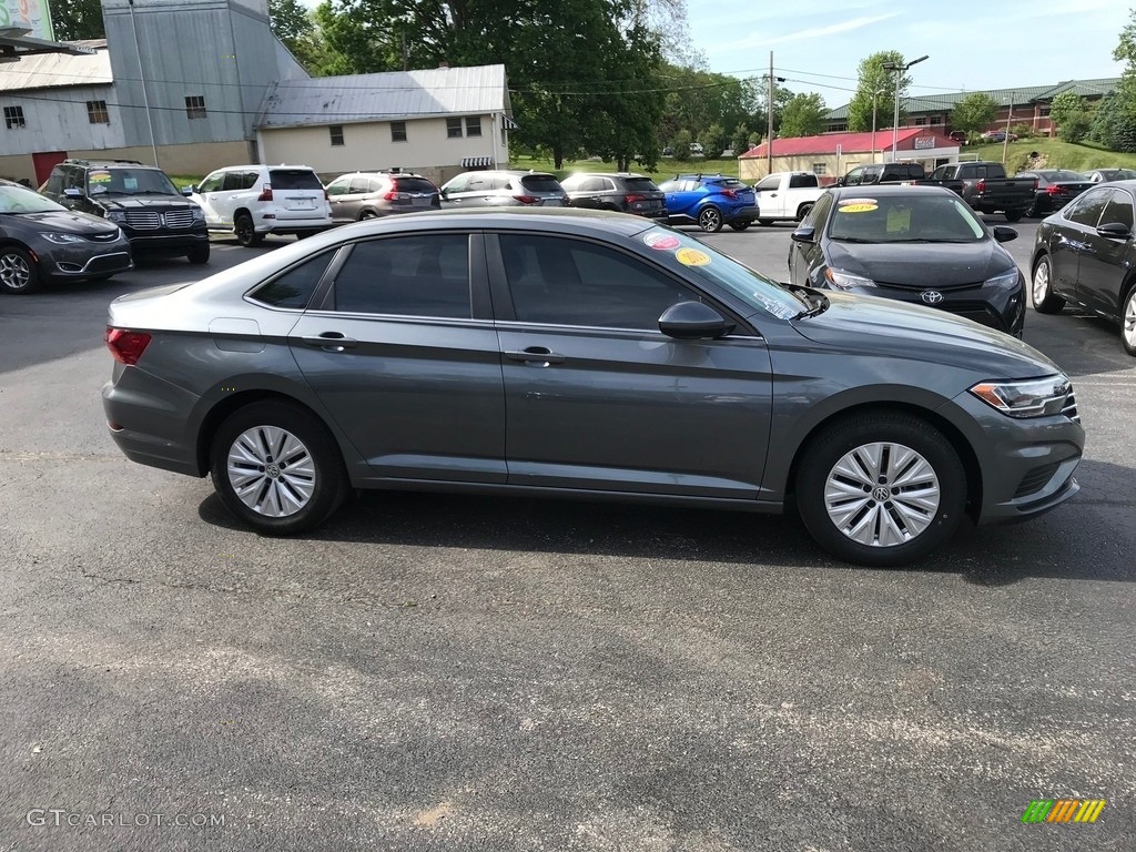Platinum Gray Metallic 2019 Volkswagen Jetta S Exterior Photo #142031299