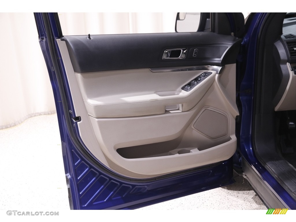 2015 Explorer 4WD - Deep Impact Blue / Medium Light Stone photo #4