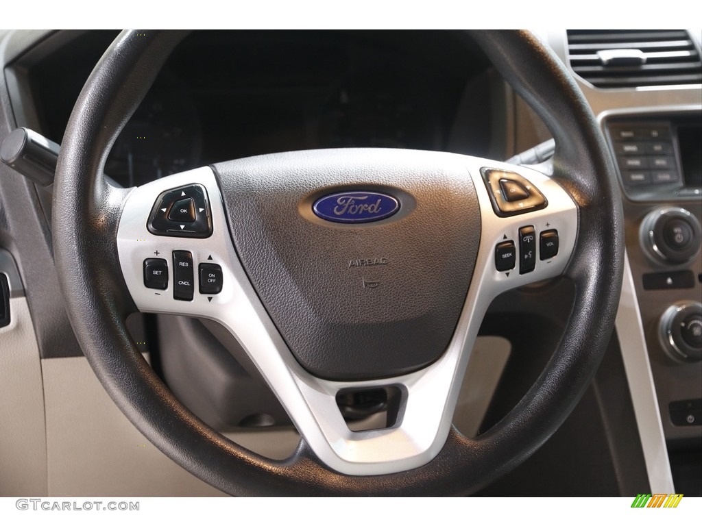 2015 Explorer 4WD - Deep Impact Blue / Medium Light Stone photo #7