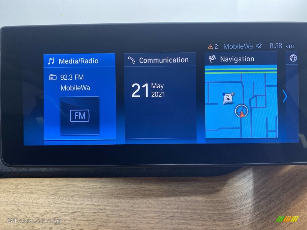 2018 i3  - Imperial Blue Metallic / Giga Brown/Carum Spice Grey photo #24