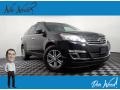 Mosaic Black Metallic 2017 Chevrolet Traverse LT AWD