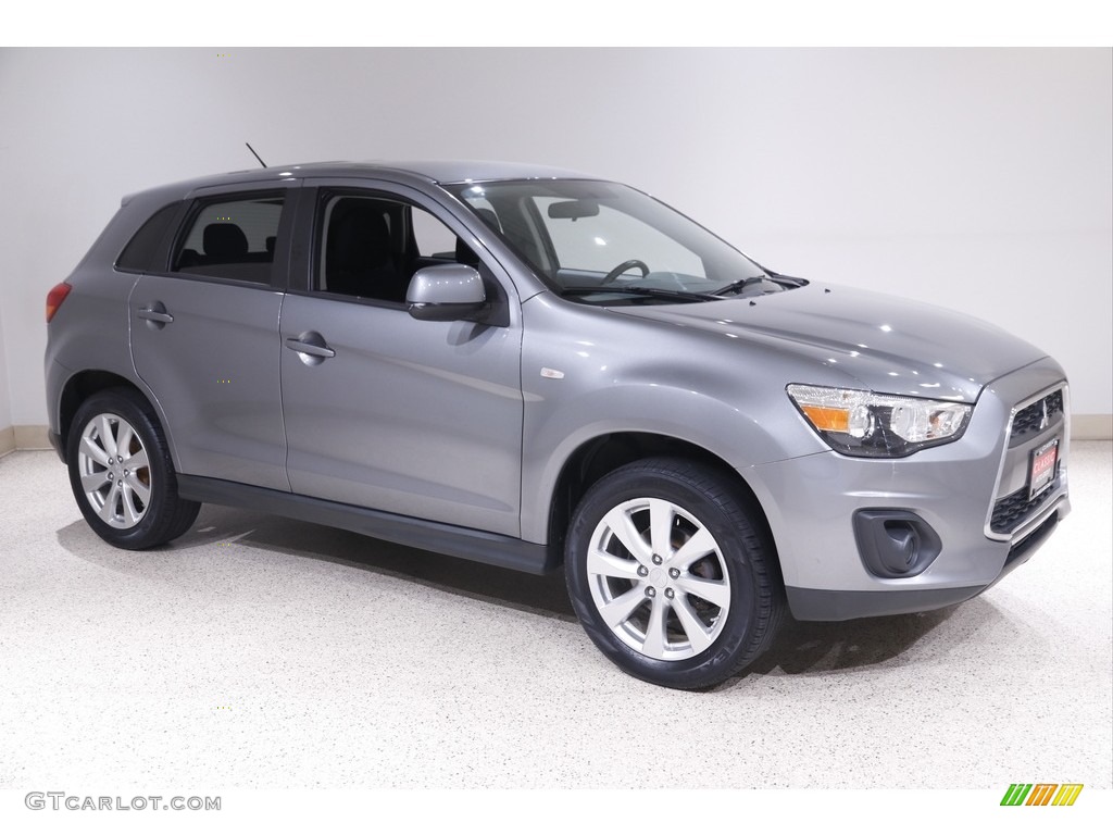 2015 Outlander Sport ES - Mercury Gray / Black photo #1