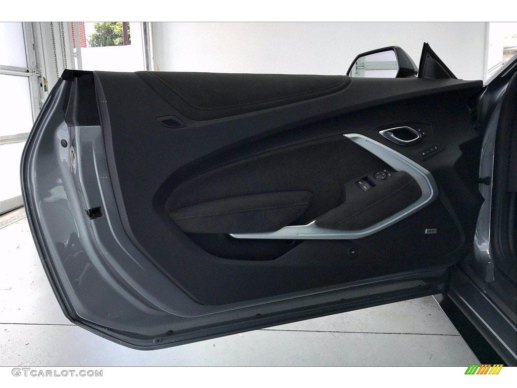 2021 Chevrolet Camaro ZL1 Coupe Adrenaline Red Door Panel Photo #142032202