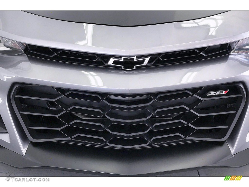 2021 Camaro ZL1 Coupe - Satin Steel Metallic / Adrenaline Red photo #30