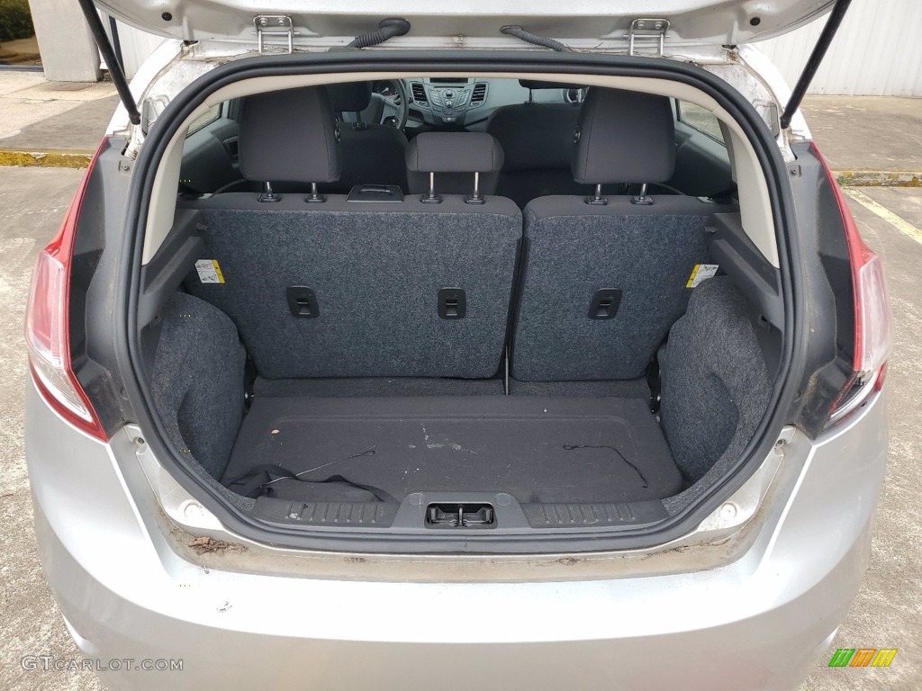 2015 Fiesta S Hatchback - Ingot Silver Metallic / Charcoal Black photo #17