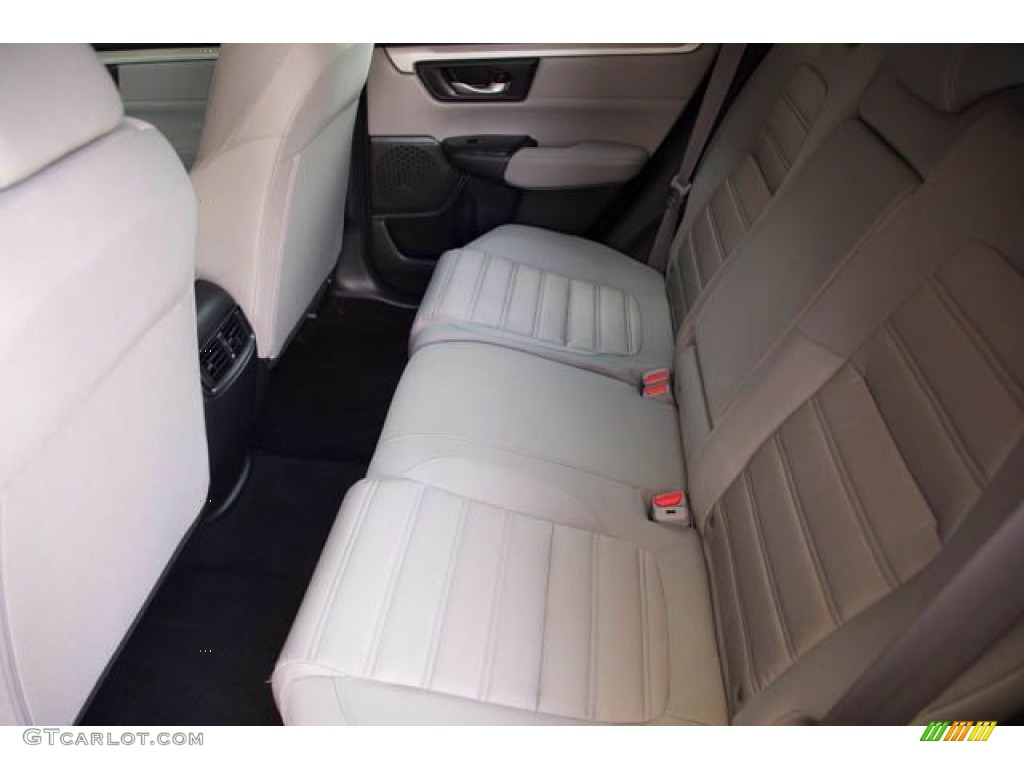 2018 CR-V LX - Obsidian Blue Pearl / Gray photo #4