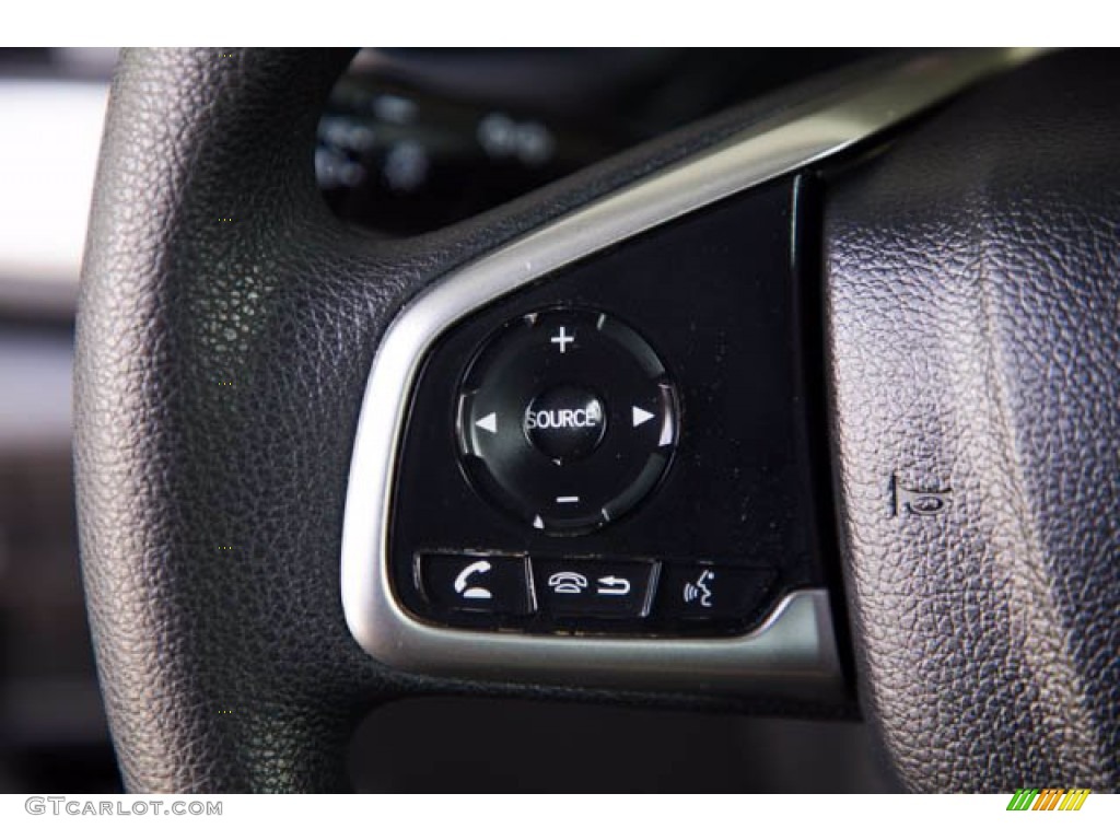 2018 CR-V LX - Obsidian Blue Pearl / Gray photo #14