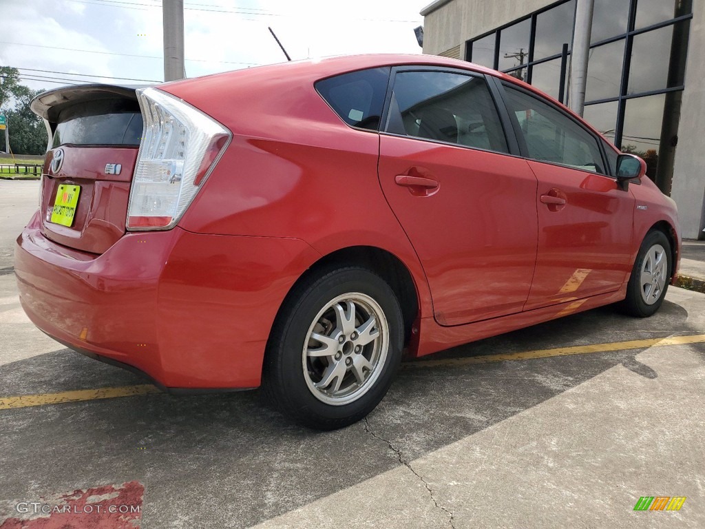 2011 Prius Hybrid III - Barcelona Red Metallic / Misty Gray photo #3