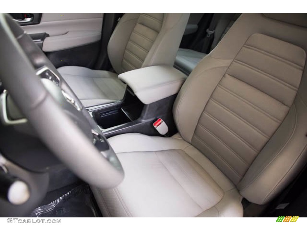 2018 CR-V LX - Obsidian Blue Pearl / Gray photo #17