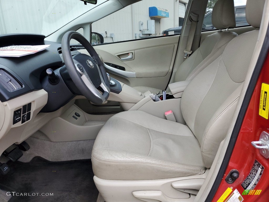 2011 Prius Hybrid III - Barcelona Red Metallic / Misty Gray photo #4