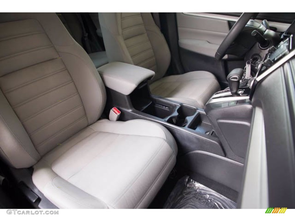2018 CR-V LX - Obsidian Blue Pearl / Gray photo #23