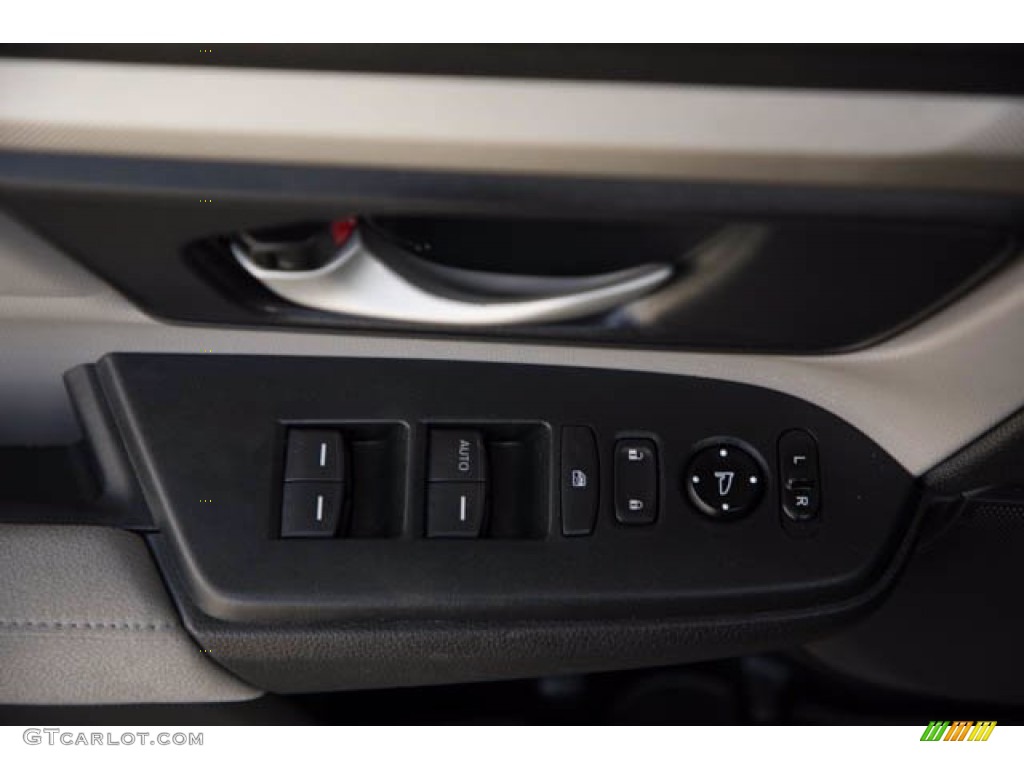 2018 CR-V LX - Obsidian Blue Pearl / Gray photo #28