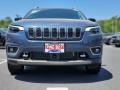 2021 Slate Blue Pearl Jeep Cherokee Limited 4x4  photo #2