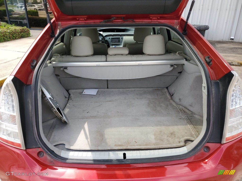 2011 Prius Hybrid III - Barcelona Red Metallic / Misty Gray photo #21