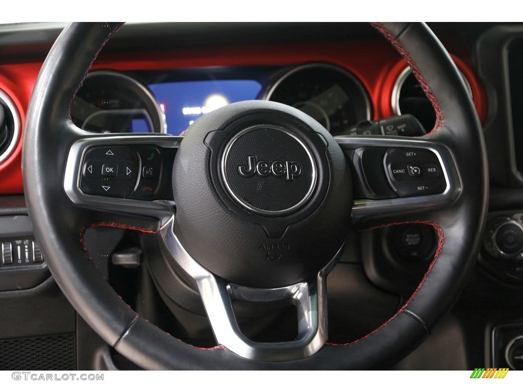 2019 Jeep Wrangler Unlimited Rubicon 4x4 Steering Wheel Photos