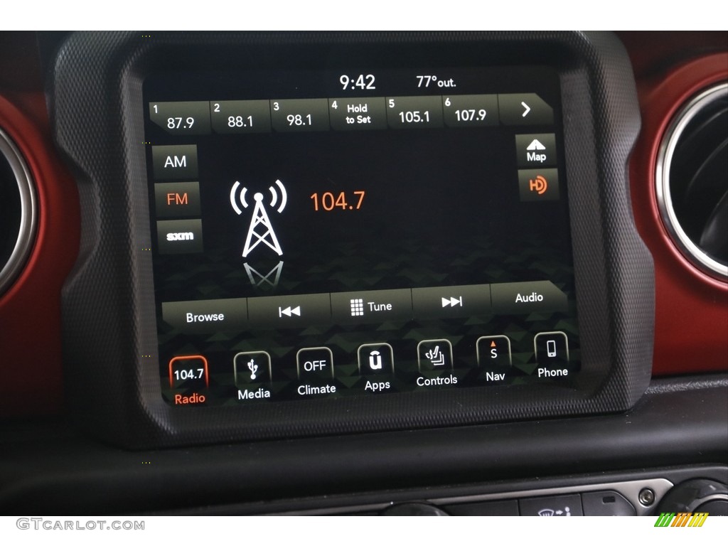 2019 Jeep Wrangler Unlimited Rubicon 4x4 Audio System Photos