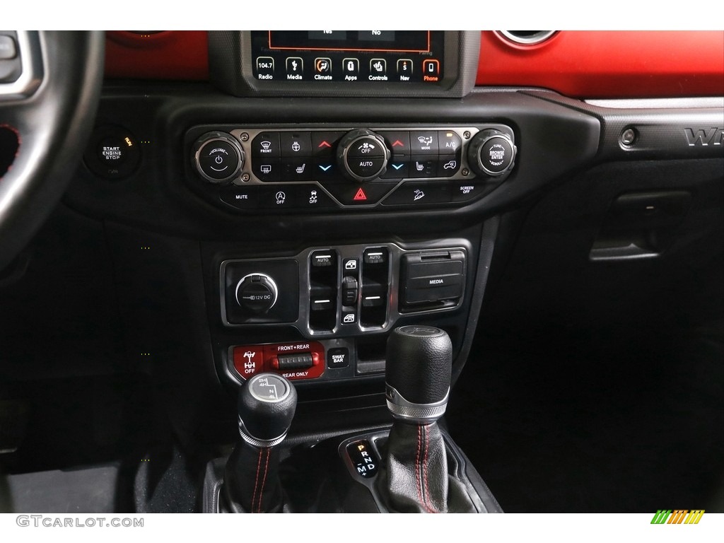 2019 Jeep Wrangler Unlimited Rubicon 4x4 Controls Photos
