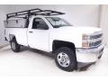 2016 Summit White Chevrolet Silverado 2500HD WT Regular Cab  photo #1