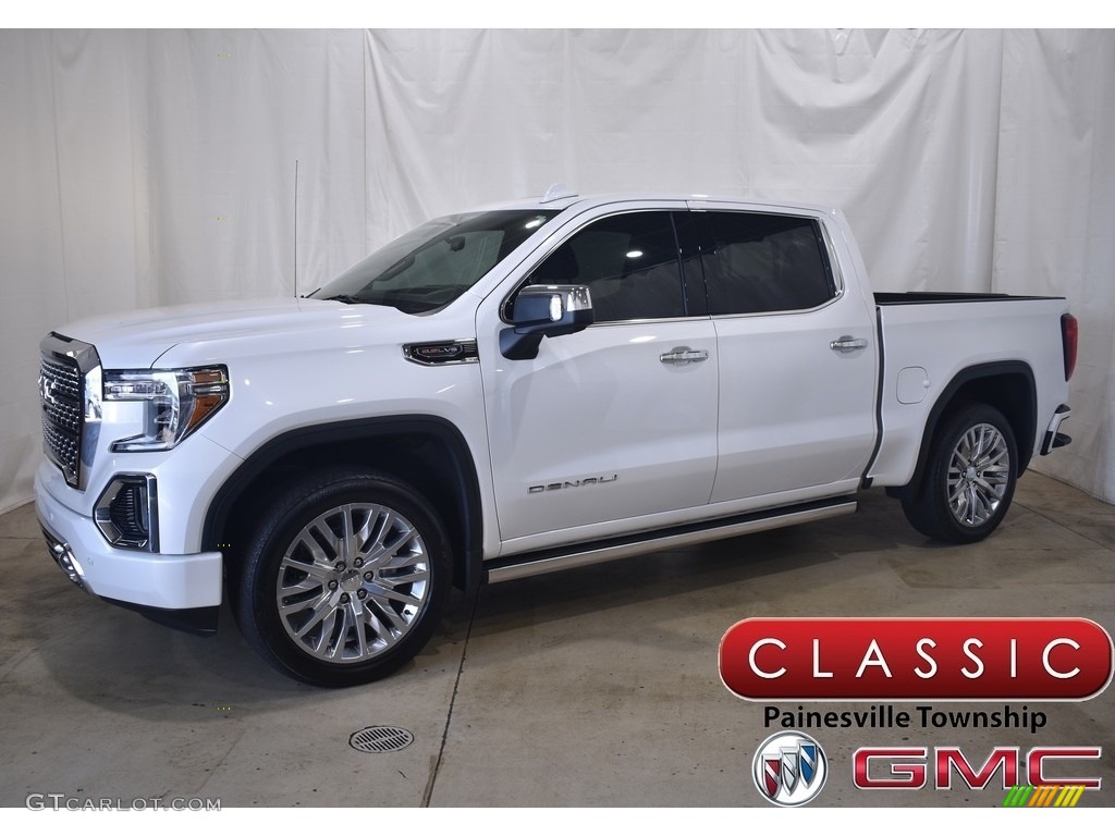 White Frost Tricoat GMC Sierra 1500