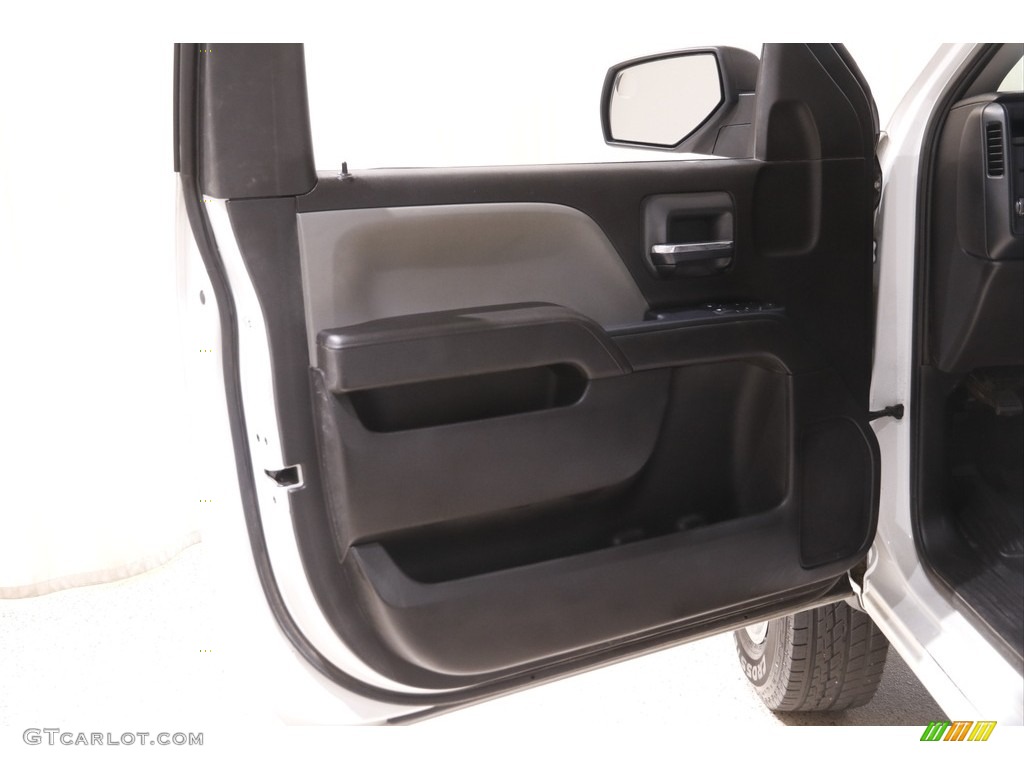 2016 Chevrolet Silverado 2500HD WT Regular Cab Dark Ash/Jet Black Door Panel Photo #142034662
