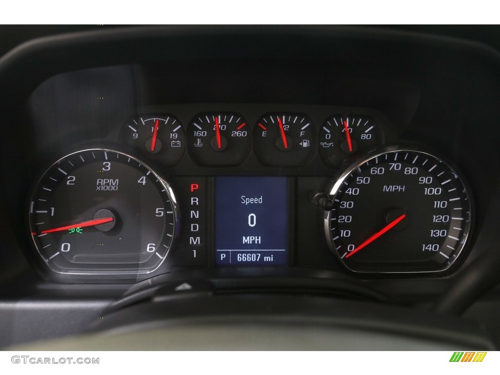 2016 Chevrolet Silverado 2500HD WT Regular Cab Gauges Photo #142034707