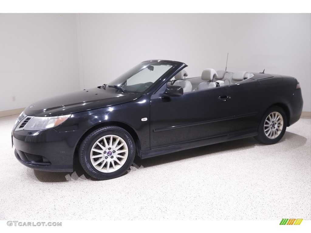 2009 9-3 2.0T Convertible - Black / Parchment photo #4