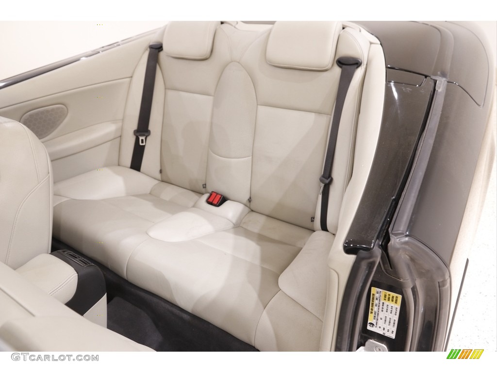 2009 Saab 9-3 2.0T Convertible Rear Seat Photos
