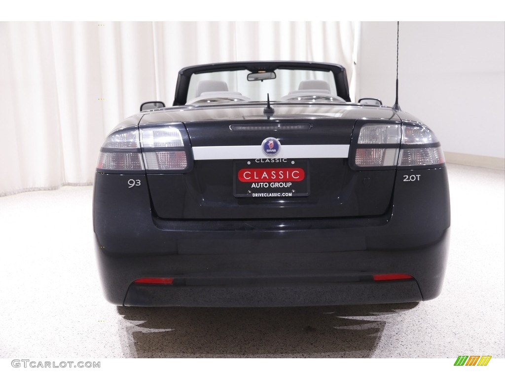 2009 9-3 2.0T Convertible - Black / Parchment photo #18