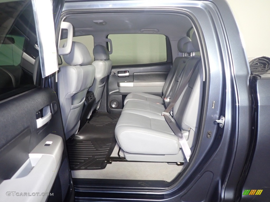 2009 Tundra Limited CrewMax 4x4 - Slate Gray Metallic / Graphite Gray photo #36