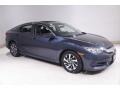 Cosmic Blue Metallic 2016 Honda Civic EX Sedan