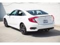 2020 Platinum White Pearl Honda Civic Sport Sedan  photo #2