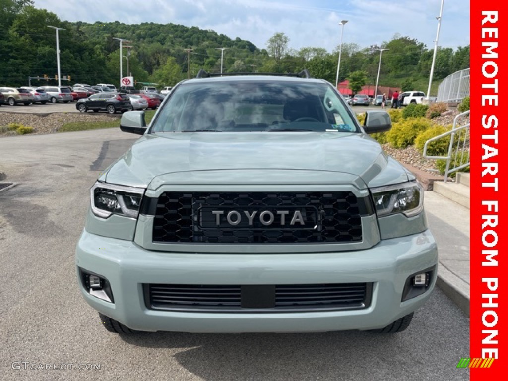 2021 Sequoia TRD Pro 4x4 - Lunar Rock / Black photo #6