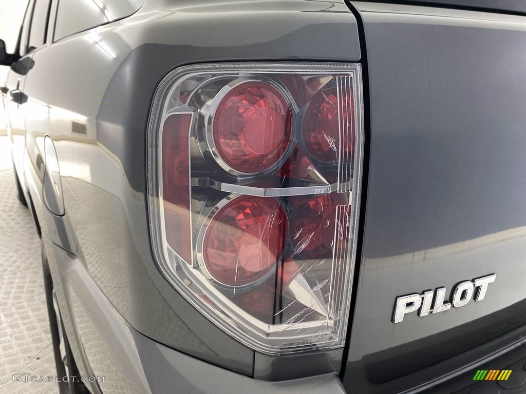 2007 Pilot EX-L 4WD - Nimbus Gray Metallic / Gray photo #9