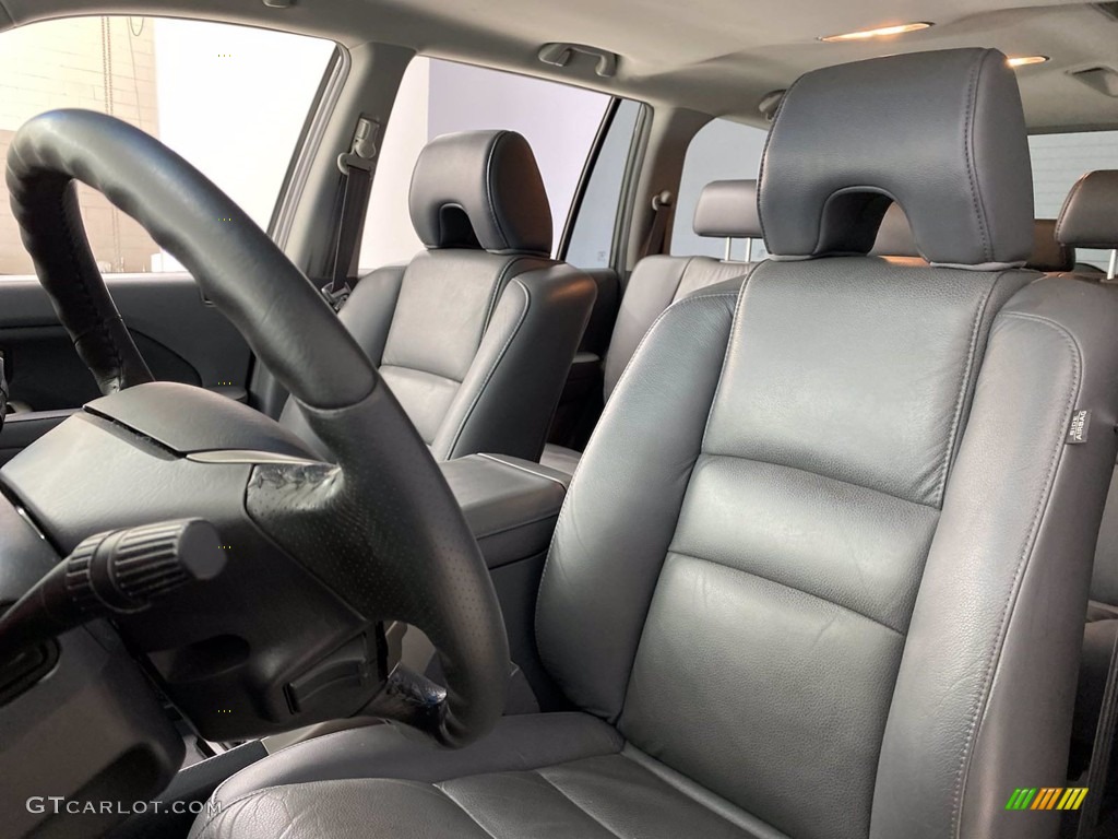 2007 Pilot EX-L 4WD - Nimbus Gray Metallic / Gray photo #17