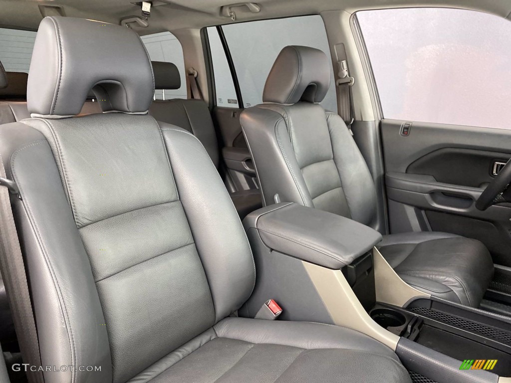 2007 Pilot EX-L 4WD - Nimbus Gray Metallic / Gray photo #31