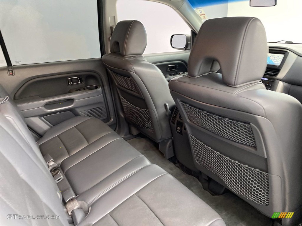 2007 Pilot EX-L 4WD - Nimbus Gray Metallic / Gray photo #33
