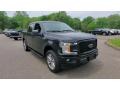 2018 Shadow Black Ford F150 XL SuperCrew 4x4  photo #1