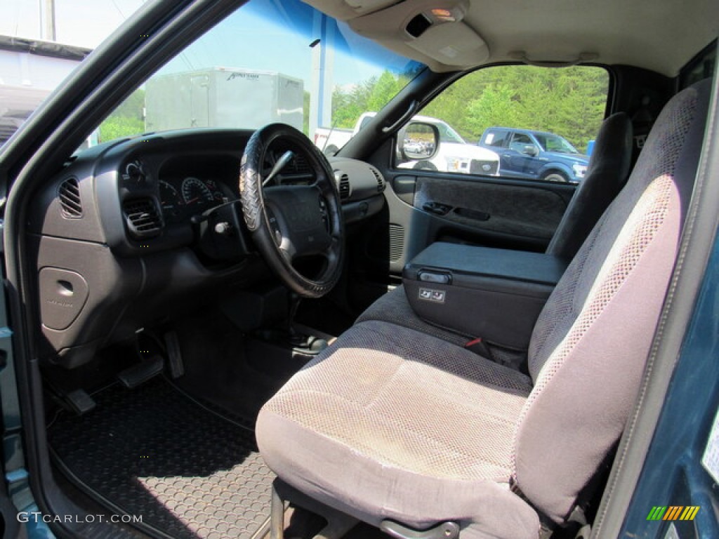 1998 Ram 1500 Laramie SLT Regular Cab 4x4 - Emerald Green Pearl / Beige photo #12