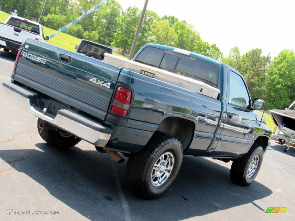 1998 Ram 1500 Laramie SLT Regular Cab 4x4 - Emerald Green Pearl / Beige photo #19