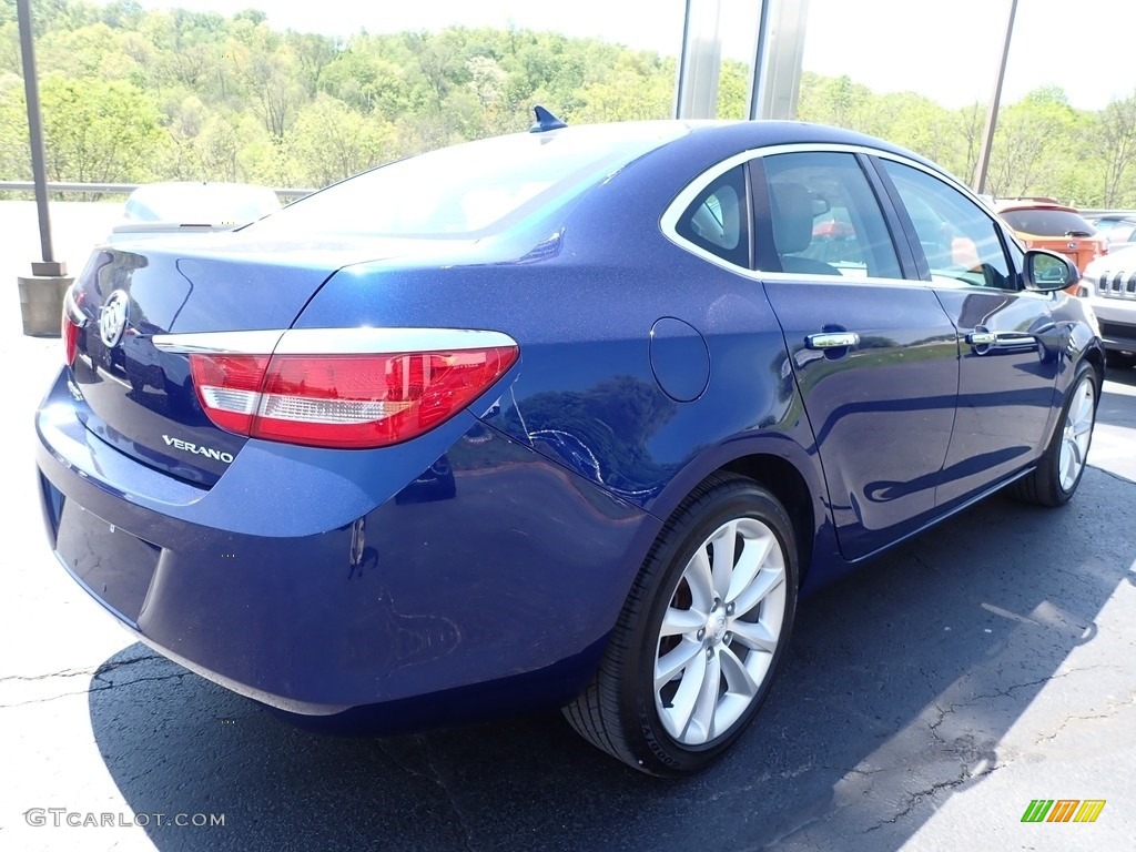 2014 Verano  - Luxo Blue Metallic / Medium Titanium photo #9