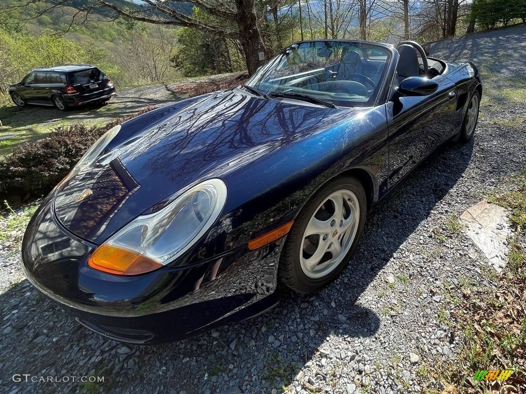 1997 Boxster  - Ocean Blue Metallic / Graphite Grey photo #1