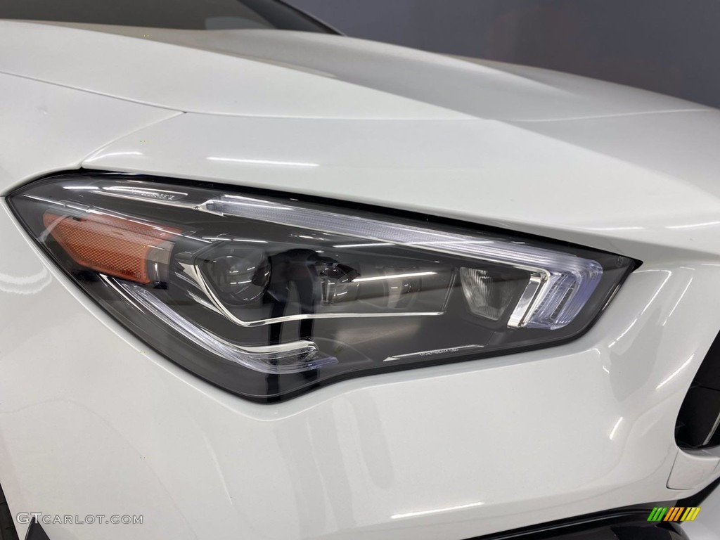 2020 CLA AMG 45 Coupe - Digital White Metallic / Black photo #7