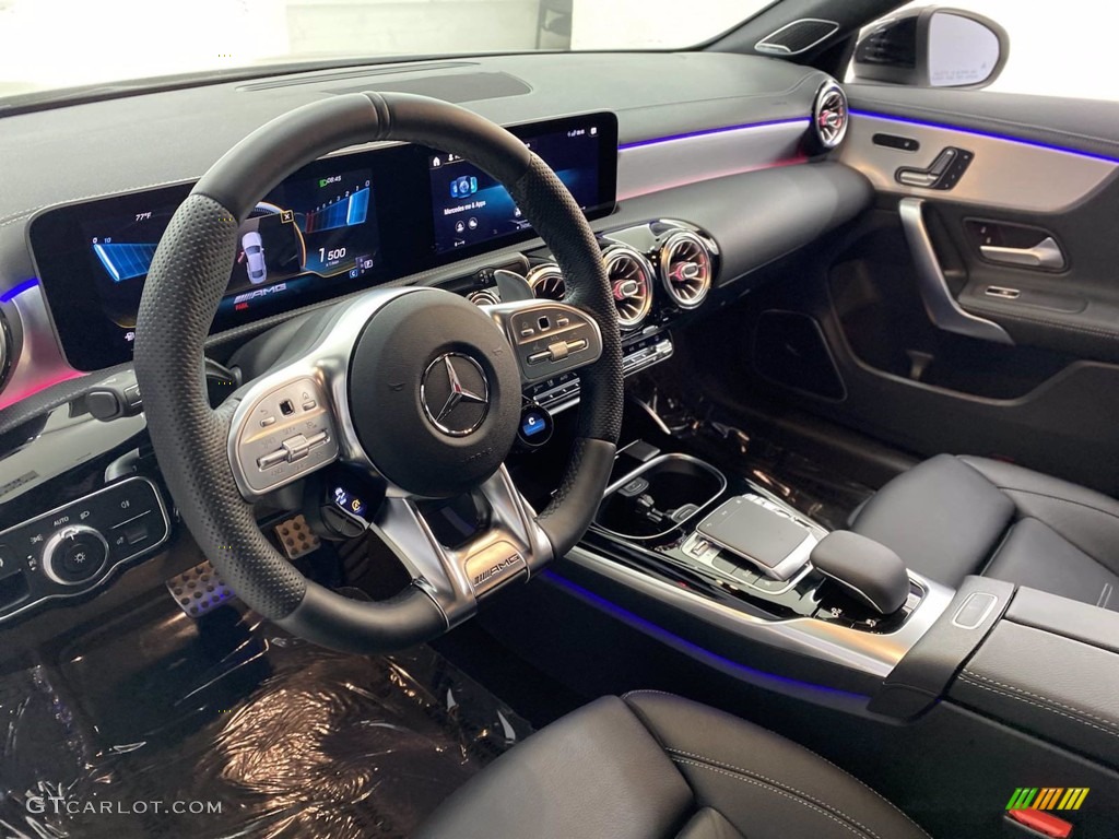 2020 CLA AMG 45 Coupe - Digital White Metallic / Black photo #16