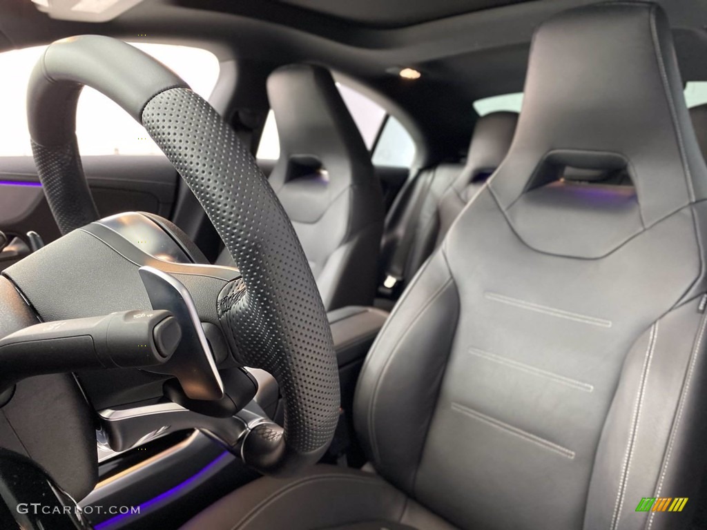 2020 CLA AMG 45 Coupe - Digital White Metallic / Black photo #17
