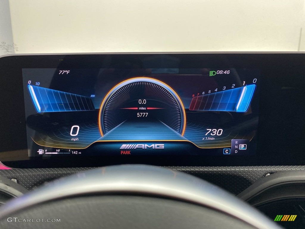 2020 CLA AMG 45 Coupe - Digital White Metallic / Black photo #21