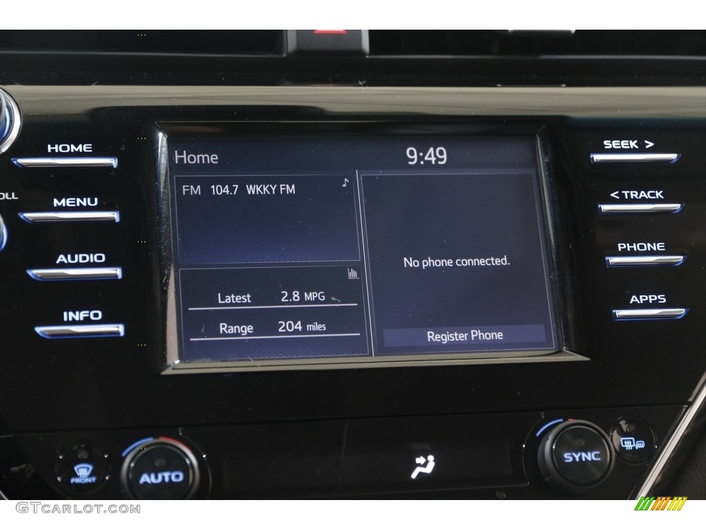 2018 Camry XLE - Brownstone / Black photo #10