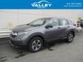 2018 Modern Steel Metallic Honda CR-V LX AWD  photo #1