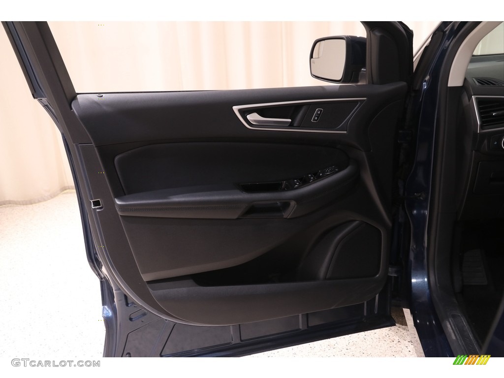 2017 Edge SEL AWD - Blue Jeans Metallic / Ebony photo #5